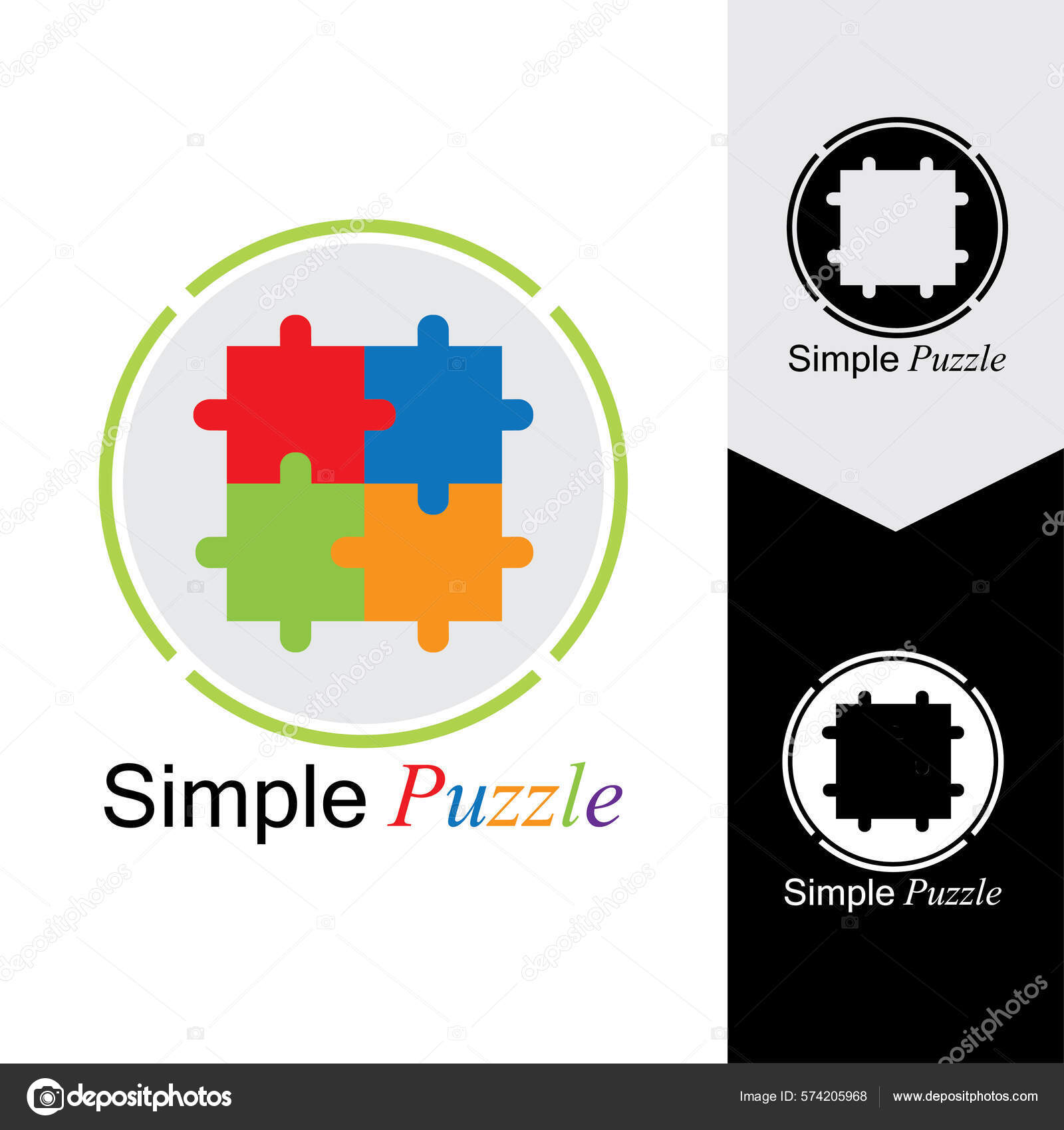 Detalhe de um jogo educacional de quebra-cabeça para crianças e adultos  doodle linear