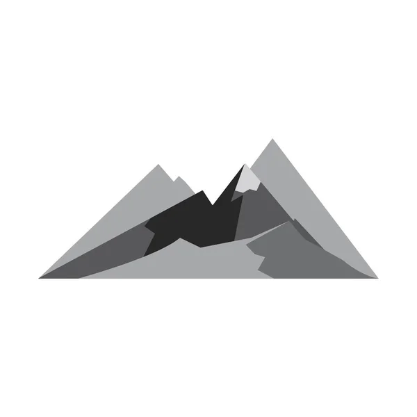 山地图标标志模板矢量图解设计 — 图库矢量图片