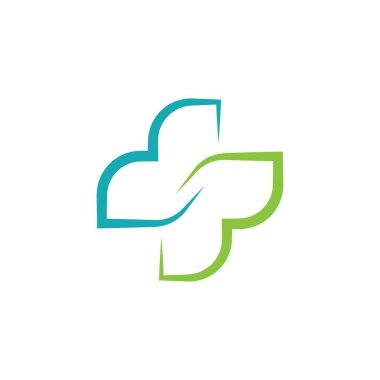 Sağlık Tıbbi Logosu vektör illüstrasyon tasarımı