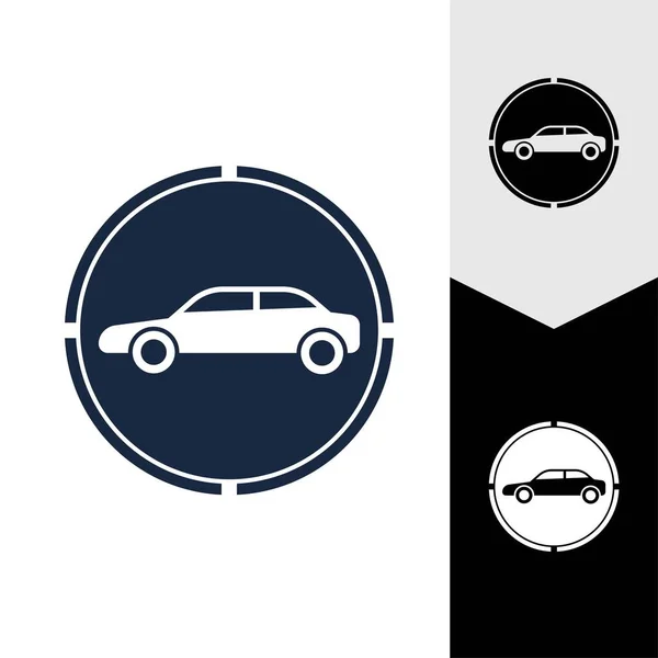 Car Vector Illustration Icon Design — Stockový vektor