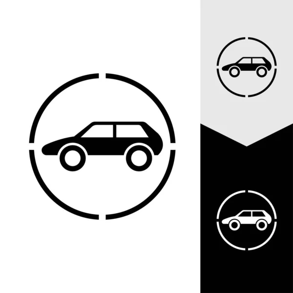 Car Vector Illustration Icon Design — стоковый вектор