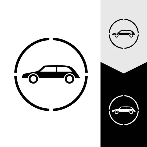 Car Vector Illustration Icon Design — Stockový vektor