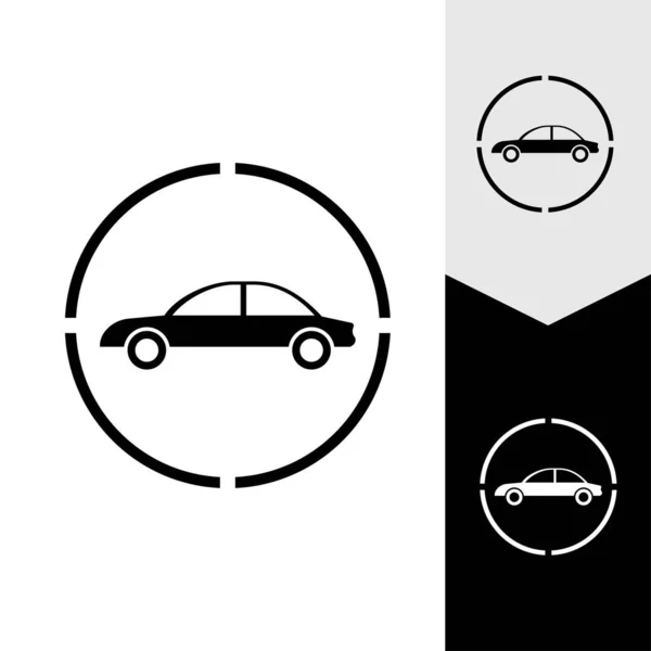 Car Vector Illustration Icon Design — стоковый вектор