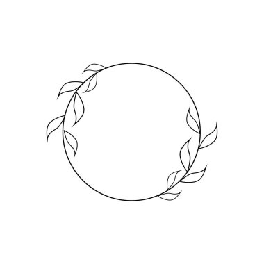 Güzellik çiçek ikonu tasarım şablonu