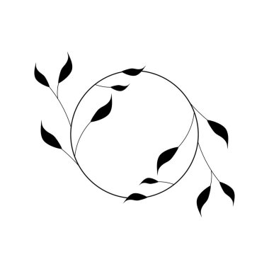 Güzellik çiçek ikonu tasarım şablonu