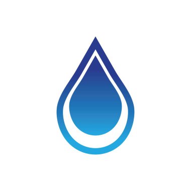 su damlası Logo Şablonu vektör çizimi tasarımı
