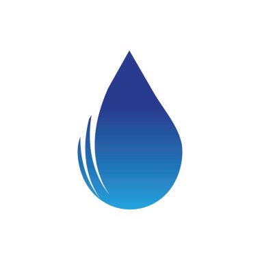su damlası Logo Şablonu vektör çizimi tasarımı
