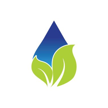 su damlası Logo Şablonu vektör çizimi tasarımı