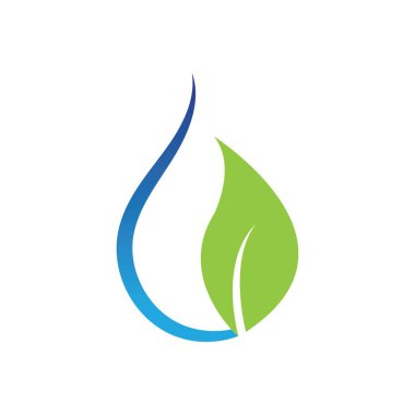 su damlası Logo Şablonu vektör çizimi tasarımı