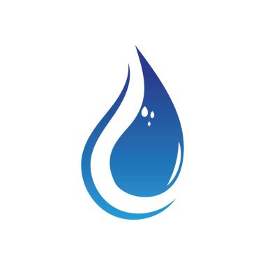 su damlası Logo Şablonu vektör çizimi tasarımı
