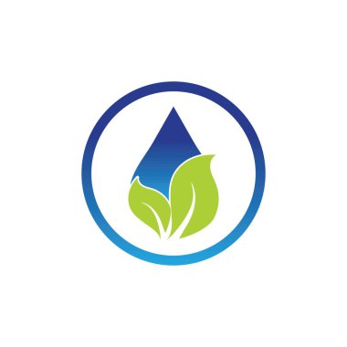 su damlası Logo Şablonu vektör çizimi tasarımı