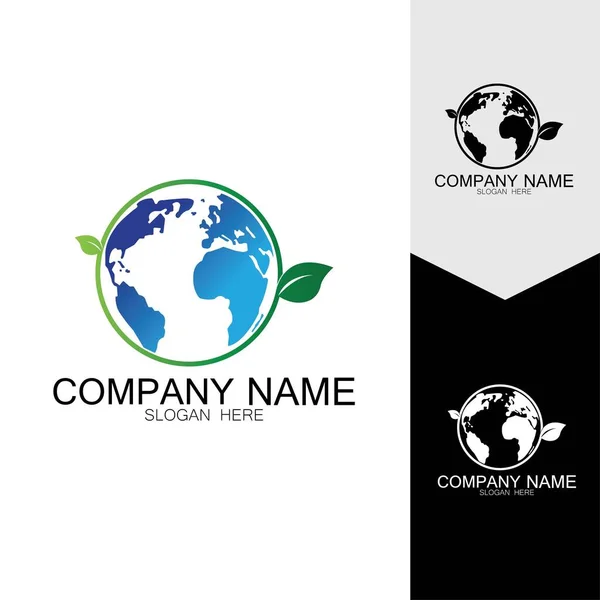 Projektowanie Logo Cyfrowego Globu Ilustracja Wektora Ikony Logo Jest Odpowiednie — Wektor stockowy