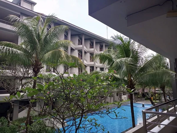 Batı Nusa Tenggara 'daki Lombok Garden Otel' in manzarası.
