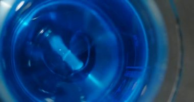 Inside the chemical laboratory: mixing liquid drugs by laboratory equipment, 4k Prores HQ