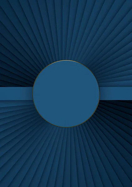 Темний Акваріумний Синій Візуалізація Зверху Плоский Шар Продукту Відображає Один — стокове фото
