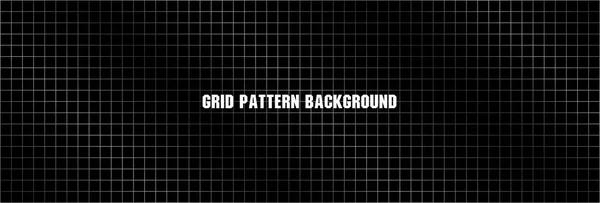 Cool wide black metalik ızgara şablon arkaplan çizim vektörü