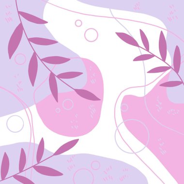 Renkli parçacıklarla soyut çiçek arkaplan dokusu