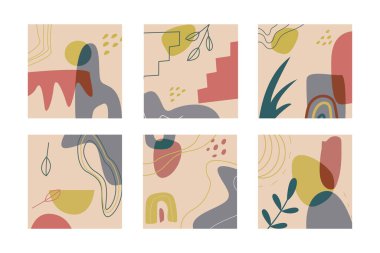 Estetik Arkaplan Soyut Vektörü