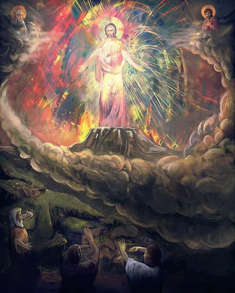 Jezus Christus Transfiguratie — Stockfoto