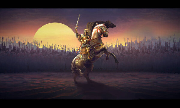 главные рыцари крестоносцев на войне