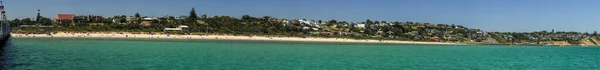 Pier Promenade Frankston Vic 3199 Australia Січня 2014 Вид Пляж — стокове фото