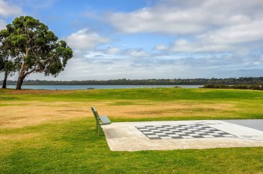 Hastings ön kıyı rezervi. Victoria, Avustralya. 18 Ocak 2014. Hastings Sahil Koruma Alanında Yürüyüş. 