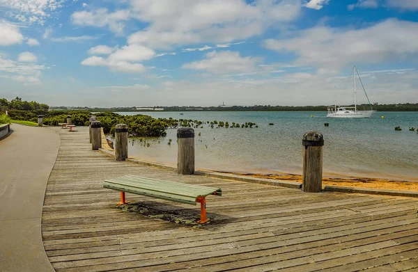 Hastings Foreshore Reserve Victoria Australia Enero 2014 Paseo Por Reserva —  Fotos de Stock