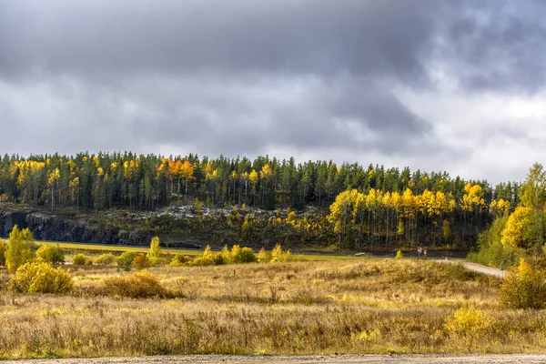 Paisaje Otoñal República Karelia —  Fotos de Stock