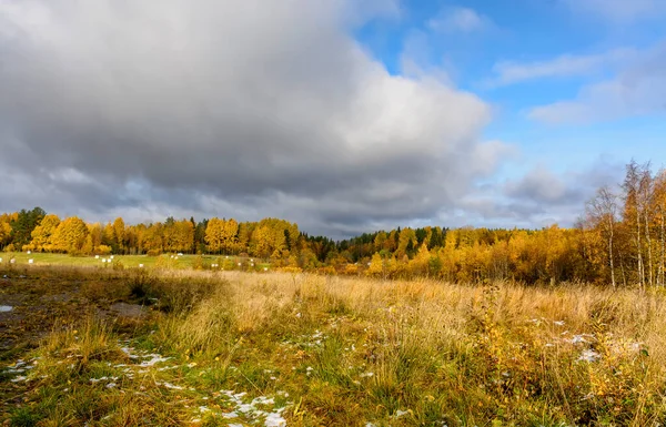 Paisaje Otoñal República Karelia —  Fotos de Stock