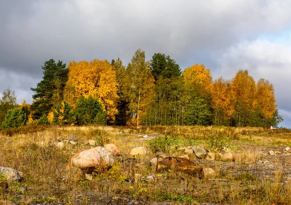 Paisaje Otoñal República Karelia —  Fotos de Stock