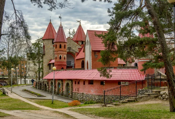 Andersengrad Solnechnaya Sosnovy Bor Russia May 2021 Children Play Complex — Stock Photo, Image