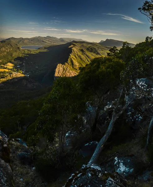 Boroka Gözcüsü Grampians Milli Parkı Halls Gap Valley Manzarası William — Stok fotoğraf