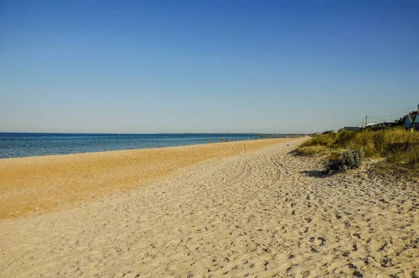 Calme Sur Océan Pacifique Australie Sur Plage Chelsea Victoria — Photo