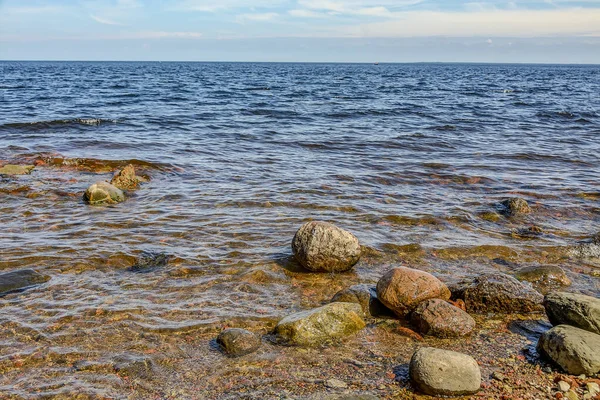 Ladogasjön Ligger Nordvästra Ryssland Det Europas Största Sötvattensjö — Stockfoto
