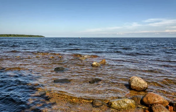 Lake Ladoga Located Northwest Russia Largest Freshwater Lake Europe — Stock Photo, Image