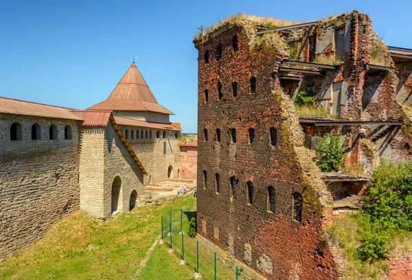 Nut Island Petrokrepost Leningrad Region Russia June 2021 Ancient Russian — Stock Photo, Image