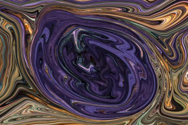 Yerde çok renkli çöpler var..