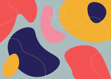 Basit soyut geometrik vektör arkaplanı