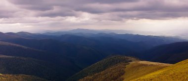 spectacular nature scenery, awesome sunset landscape, beautiful morning background in the mountains, Carpathian mountains, Ukraine, Europe