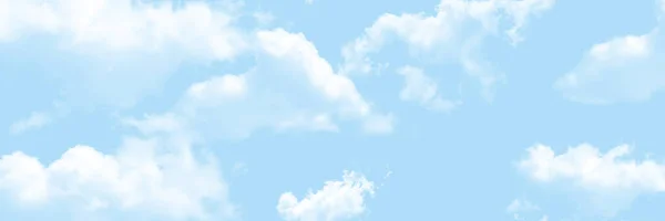 Fehér Felhők Kék Tapéta Design — Stock Fotó