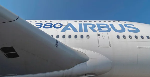 Вид Airbus A380 Тулузі Франція Липня 2021 Року — стокове фото
