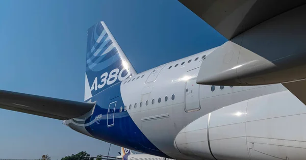 Blick Auf Einen Airbus A380 Toulouse Frankreich Juli 2021 — Stockfoto