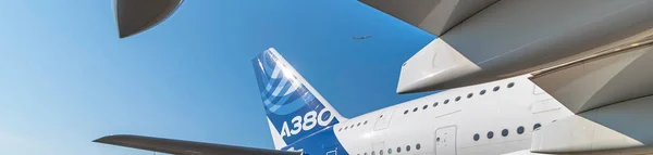 Pohled Airbus A380 Toulouse Francie Července 2021 — Stock fotografie