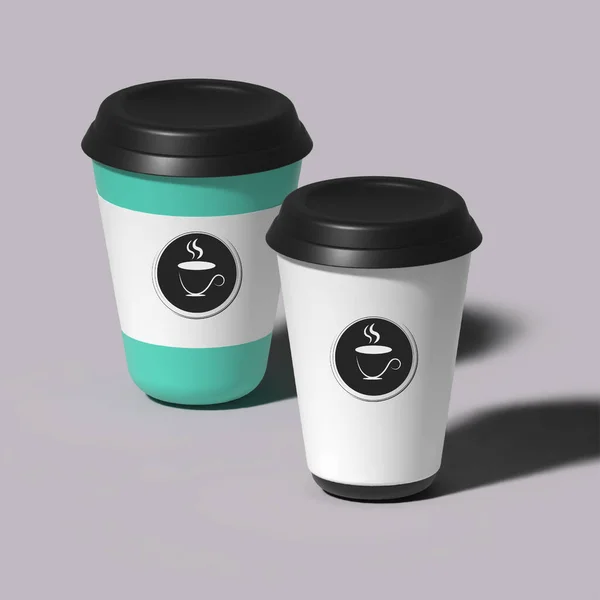 Glass Coffee — Vector de stock