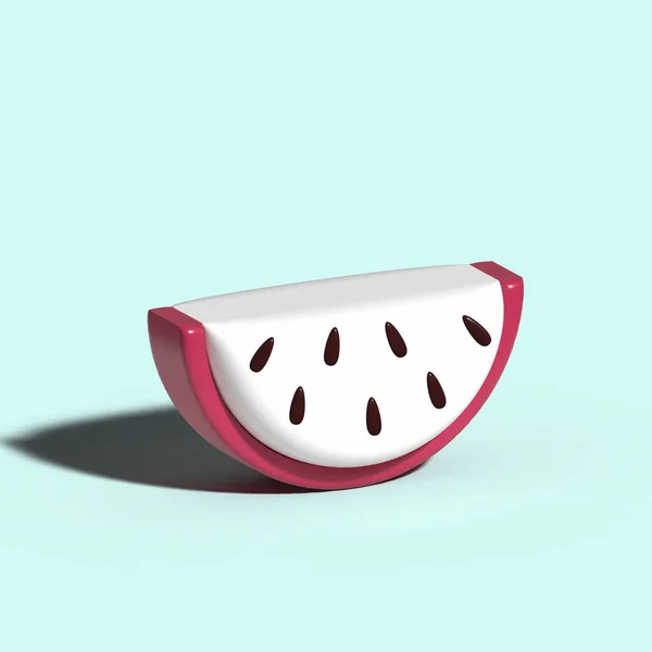 juicy slice dragon fruit