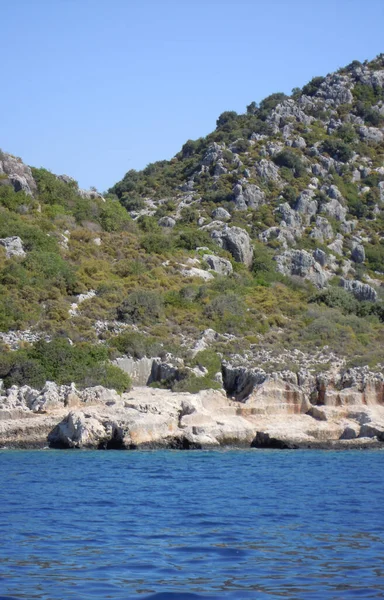 地中海の岩 — ストック写真