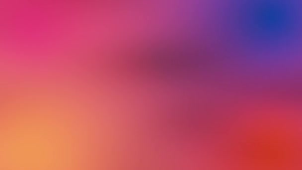 High Res Filmagens Looped Multicolored Animated Gradient Abstract Background Video — Vídeo de Stock