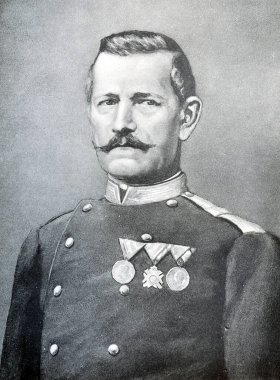 Gruja Miskoviç 'in (1826-1880) 19. yüzyılın ünlü Sırplarında (1901) Josif Danilovac (1877-1945) tarafından basıldı.)