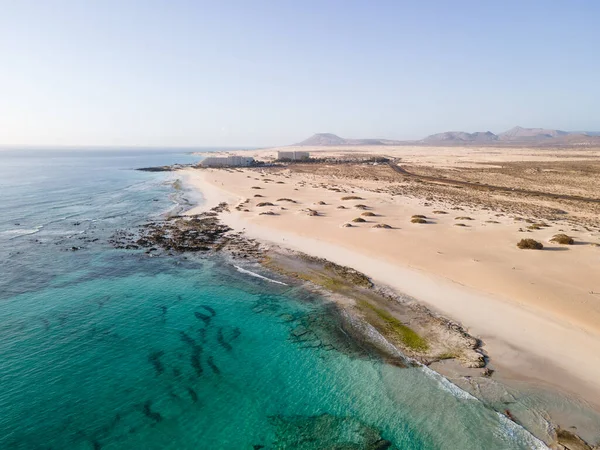 Las Playitas hava manzaralı, Fuerteventura Adası