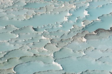 Türkiye 'de Pamukkale termik su havuzları